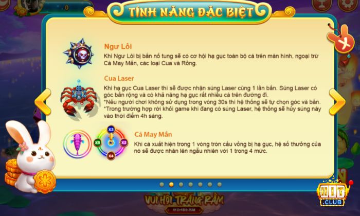 3 tính năng đặc biệt trong trò chơi